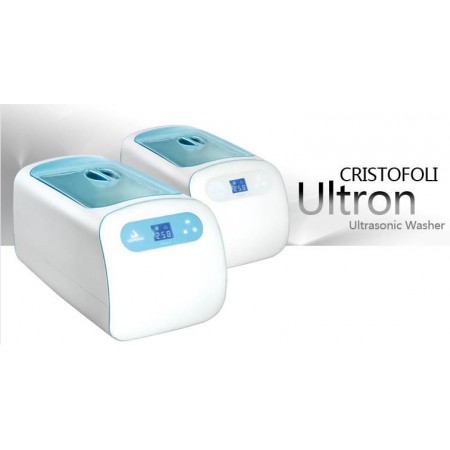Cristofoli® Ultron I(2,5 L) , Nettoyeur Ultrasonique Dentaire. Bac à  ultrasons pour le nettoyage et la désinfection rapide des instruments et de  toute la petite instrumentation (limes, clamps à digue, fraises ). *